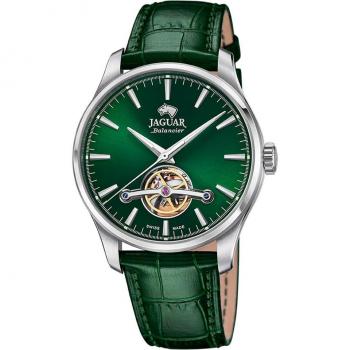 Reloj Suizo De Hombre Jaguar Automatic Balancier Verde J966/4