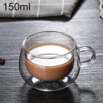 Heat Resistant Double-Wall Glass Coffee Mug