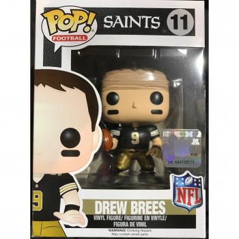 NFL POP! Football Vinyl Figure Drew Brees (New Orleans Saints) 9 cm Funko Mini Figuren with Touchdown Celebration Pose