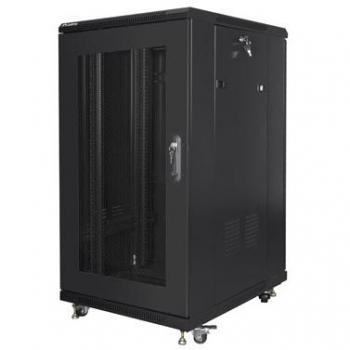 Lanberg serverový rozvaděč FF01‑6822‑23B – 19 palc, 22 U, 600 × 800 mm, stojan