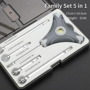 Pack AIRAJ tournevis précision S2 : lot d’outils manuels et boîte de rangement