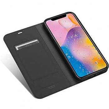 Nevox Vario Series Wallet Case, grau, für iPhone 12 und 12 Pro
