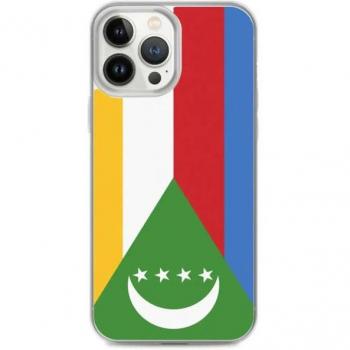 Soft Multicolored Comoros Flag iPhone 13 Pro Max Case