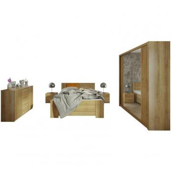 Conjunto de dormitorio Roble dorado Providence G114