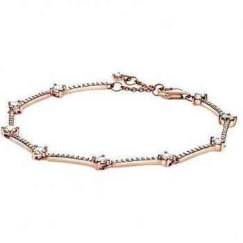 Pandora Pandora Rose Pusera en Pandora Rose Barra Brillante en Pavé 589217C01 , para Mujer