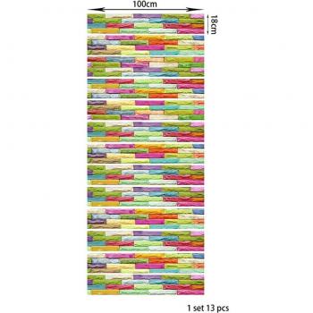 13Pcs Home Decor Waterproof Stair Stickers