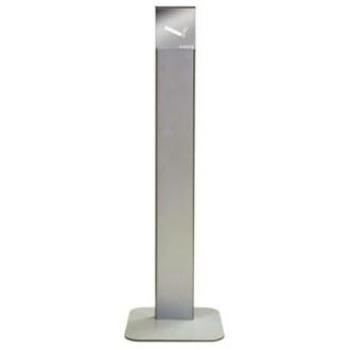 Silver Column Ashtray 98 cm – Alubox