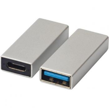 Adaptateur de prise femelle vers USB 3.0 (Type‑C, chargement, transfert)