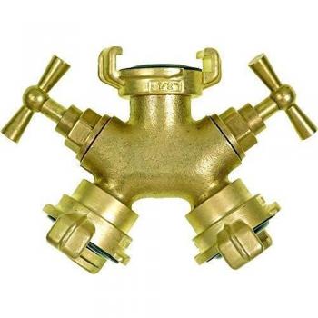 Geka Valve 2 voies MS – raccord et valvule R, emballage suspendu