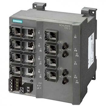 Siemens Scalance X112‑2 RJ45‑Switch (6GK5112‑2BB00‑2AA3) – 12×10/100 Mbps