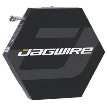 Jagwire Straßenbremsleitung – Edelstahl, 1,5 × 1700 mm, Schwarz, Elite