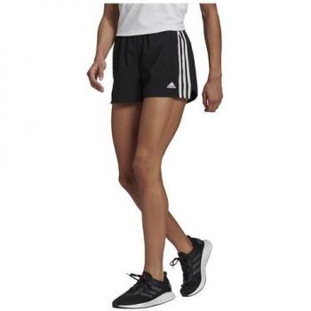 Donna Short adidas Primeblue 2 Move Woven 3 Stripes Nero XL
