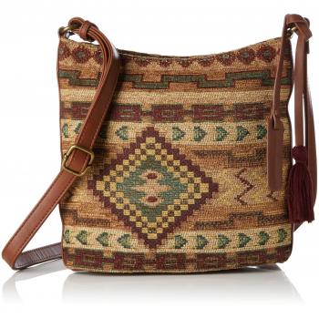 Tom Tailor Damen‑Henkeltasche Carolyn in Braun – 6,5 x 24 x 24,5 cm