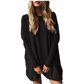 Women’s Black Batwing Long Sleeve Jumper – Odosalii