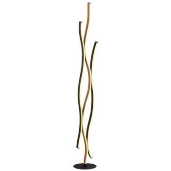 Searchlight Bloom 32102-1BK Floor Lamp – Elegant Black Finish