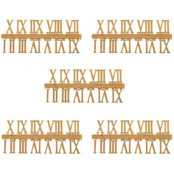 5pcs Roman Number Clock Movement Set for DIY Clock Assembly