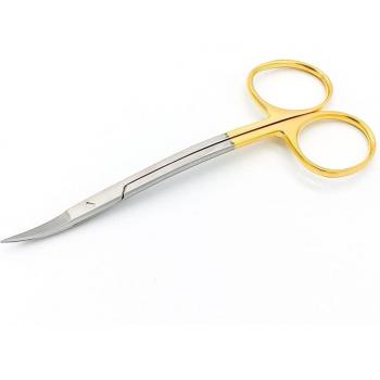 Tijeras LaGrange 11.5 cm, Supercorte, Doble S, Cuchilla Dentada Curvada, Antideslizante, Kit de Rinoplastia Dental