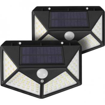 Lumière de Jardin 100LED PIR Étanche