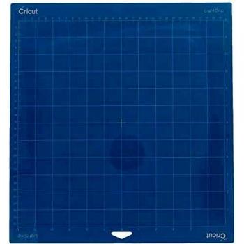 Cricut Tapis de découpe LightGrip, 30,5 cm x 30,5 cm, Métal, Gris