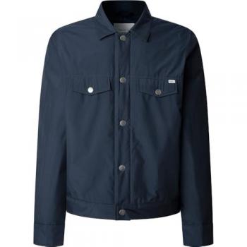 Pepe Jeans Chaqueta de Poliéster con Cuello Camisero