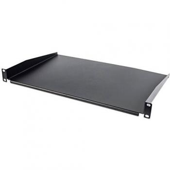 Intellinet 19 Non-Vented Cantilever Shelf, 1U, 350 mm, Black