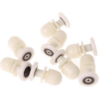 Ruedas para puertas de ducha 8 uds excéntricas 20mm 25mm