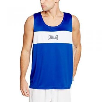 Everlast Competition gilet T-Shirt sans manches homme Bleu/Blanc 36 (S)
