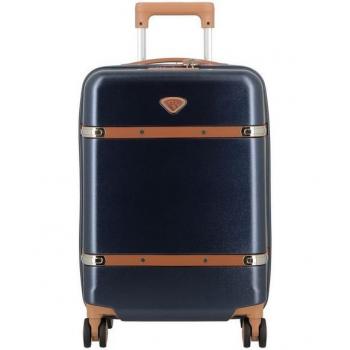 Cassis Riviera Valise cabine 4R 55 cm Bleu
