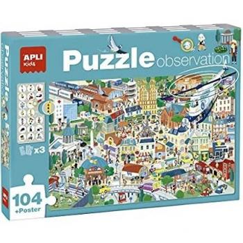 Puzzle Apli di osservazione della città