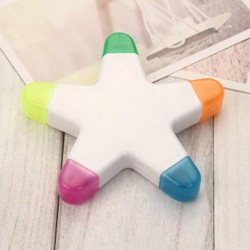 5-Color Novelty Highlighter Pens