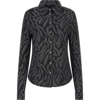 Guess Alizee Women’s Long Sleeve Safari Print Shirt