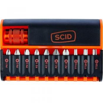 Coffret Dembouts de Vissage SCID – 11 Pièces PH-PZ-TT
