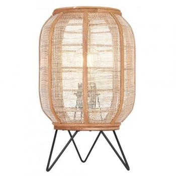 Lampada da Tavolo in Bambù Naturale