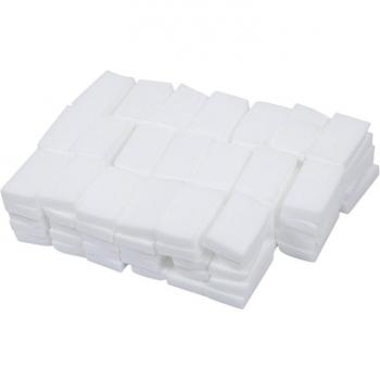 Éponge frotter blanche ical 10x6x2 cm 100 pièces