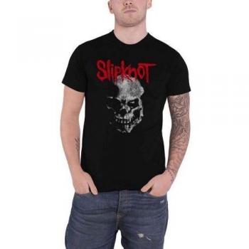 T-shirt Noir Unisexe Slipknot .5: The Gray Chapter avec Crâne