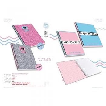 Selezione Varzi Quaderno Maxi Spiralato 70 fogli Chiara Ferragni Rig. 1R
