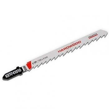 KREATOR KRT041010 scie à chantourner KRT041010-2b bois dur 100/6, Rouge