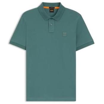 Polo de Hombre BOSS Verde XL, Casual y Sintético, Manga Corta