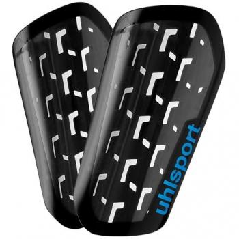 Uhlsport Black/Fluo Blue Cybershield Shin Pads