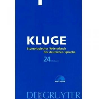 Friedrich Kluge Etymologisches Wörterbuch Der Deutschen Sprache. Buch Und Cd. Kombi-Version