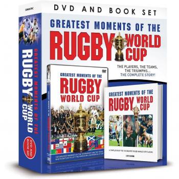 Greatest Moments of the Rugby World Cup DVD/Book Gift Set