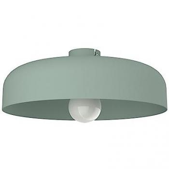 Plafón Tuzzi II Redondo 1 Luz E27, Verde, Ø40 cm