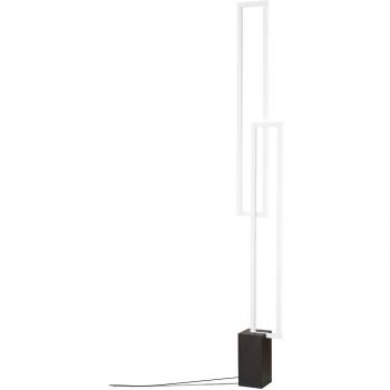 Lampadaire LED Mural blanc angulaire dimmable