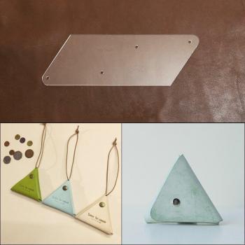 Handmade Leather Coin Purse Template