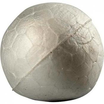 Boules en polystyrène blanc, 1,5 cm, 20 pièces par sachet
