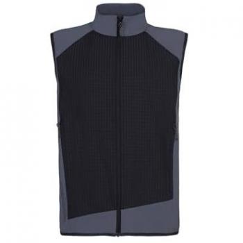 Gilet Rock Experience Razor Blade Nero Grigio XL