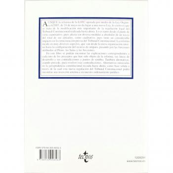 LA NUEVA LEY ORGÁNICA DEL TRIBUNAL CONSTITUCIONAL