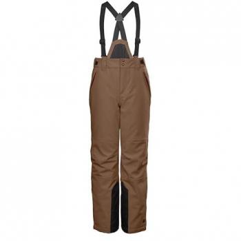 Skihose KILLTEC KSW 79 BYS SKI PNTS Gr. 140, Normalgrößen, braun Kinder Hosen