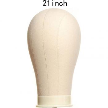 Soporte para peluca, cabeza de maniquí de entrenamiento, 24 pulgadas