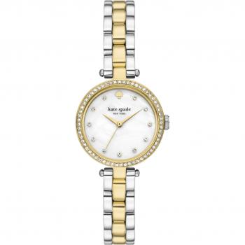 Kate Spade Holland KSW1824 Women’s Elegant Silver & Gold Quartz Watch